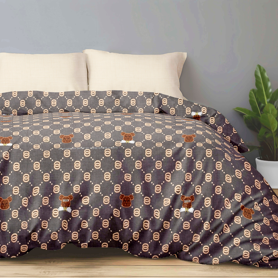 Bonafide Bedsheet – OOA 144 GSM Polyester King Size Set